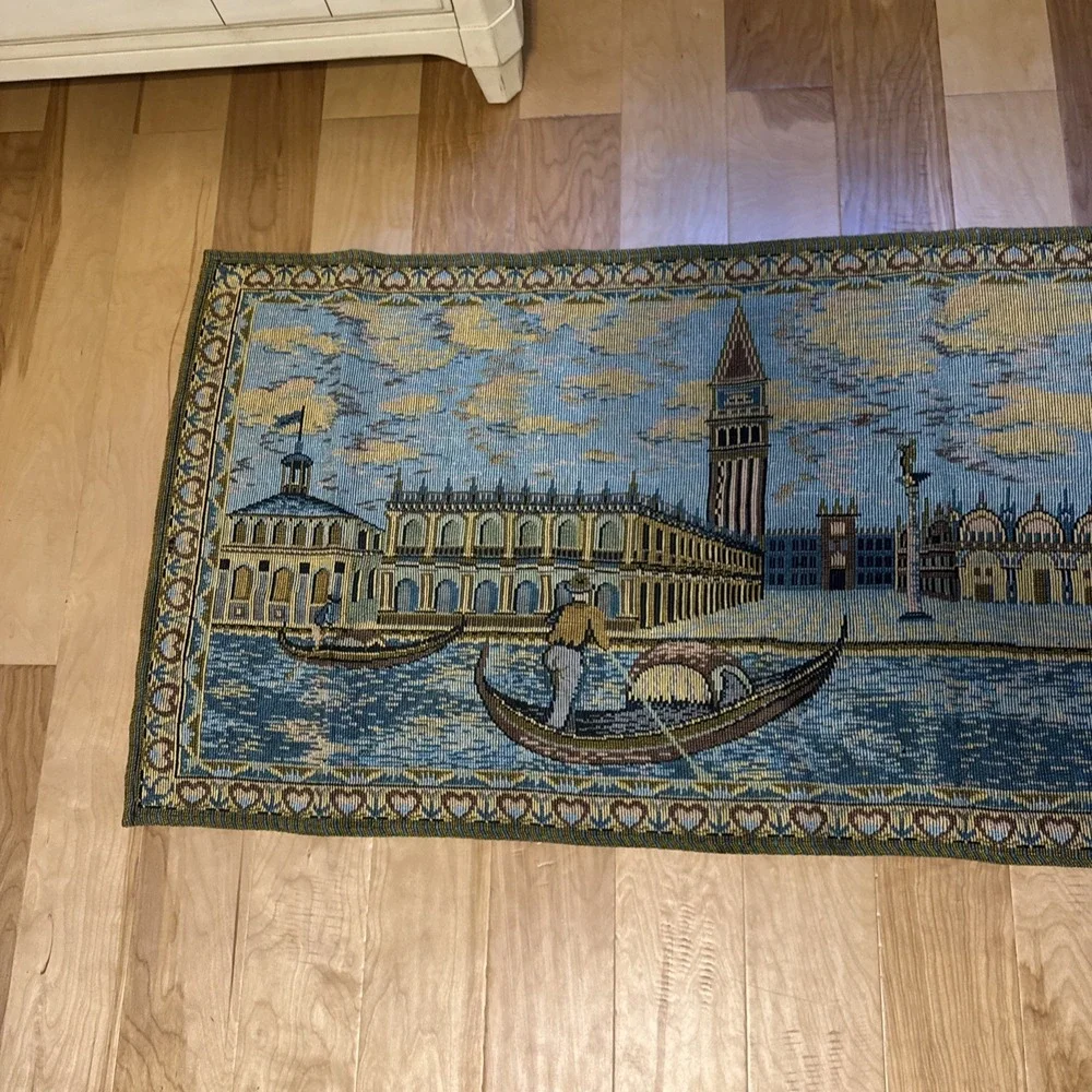 Handcrafted vintage woven